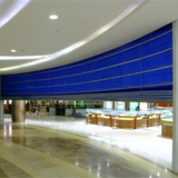 Folding Liafting Type Double track  Double curtain lnorganic Thermal lnsulation FierShutter